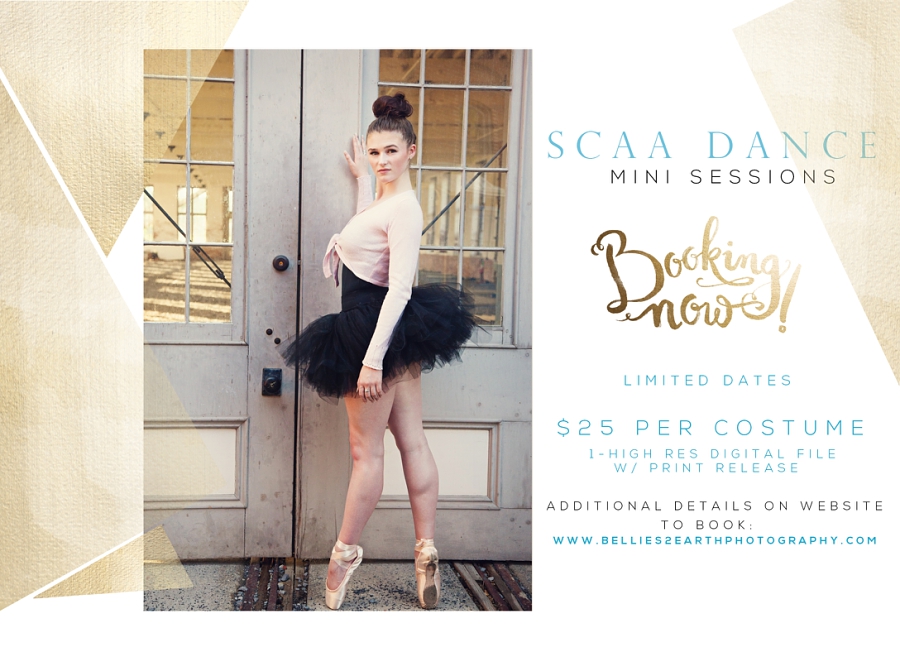 Now Booking SCAA Dance Mini Session Portraits~Winchester, VA